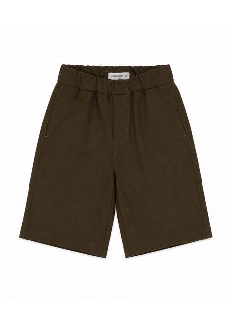 Bermuda con vita elasticizzata MANUEL RITZ | MR4535MILITARE
